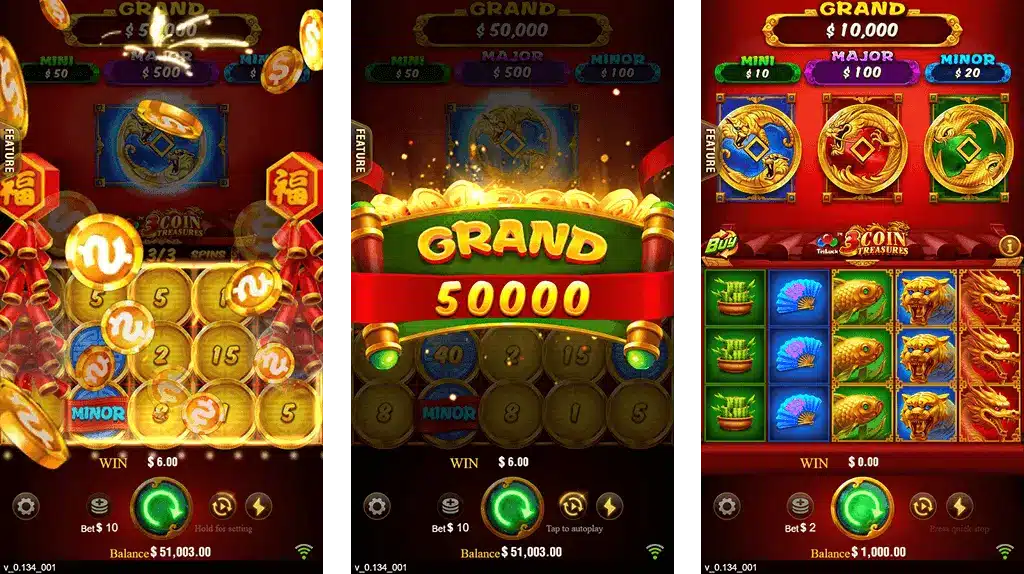 3 Coins Vegas11Casino Bonus
